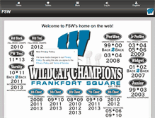 Tablet Screenshot of fswildcats.org